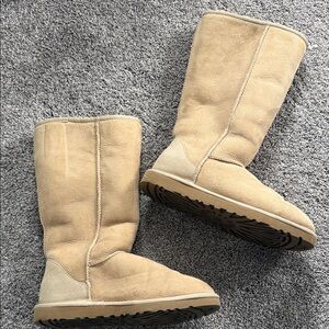UGG Tan Suede Winter Boots
